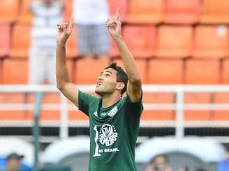Kardec marcou de pênalti para o Palmeiras