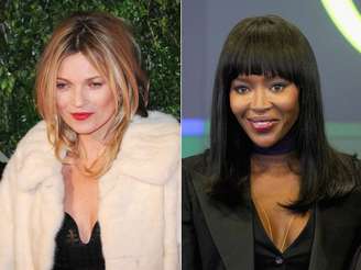 Kate Moss e Naomi Campbell participarão juntas do evento