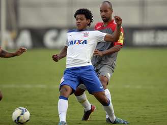<p>Romarinho foi o autor dos dois gols corintianos no amistoso contra o Audax que terminou em vitória por 2 a 1 do time alvinegro</p>