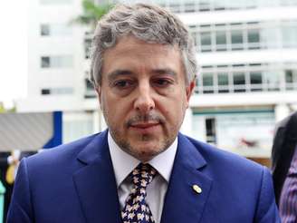 <p>Presidente do Palmeiras, Paulo Nobre rompeu com a organizada em 2013</p>