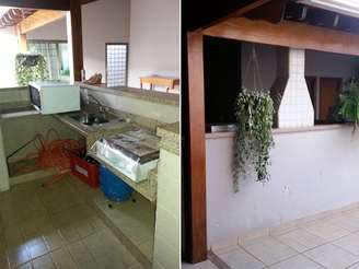 <p>Usuária quer transformar varanda em uma cozinha gourmet</p>