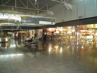 Saguão do aeroporto de Porto Velho