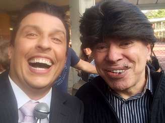 Ceará posta foto com Silvio Santos