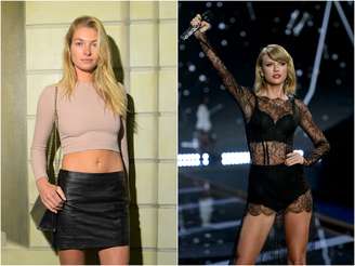 Jessica Hart e Taylor Swift