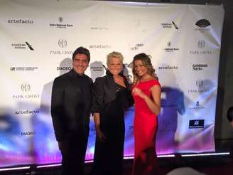 Junno Andrade, Xuxa e Sasha em Miami
