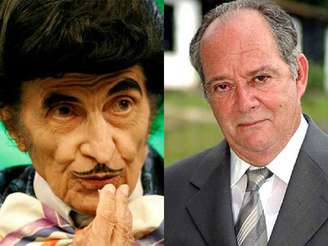 O humorista Jorge Loredo, o Zé Bonitinho, morreu aos 89 anos, e o ator Cláudio Marzo, aos 74 anos: ambos com enfisema pulmonar