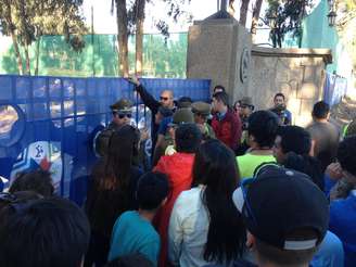 Treino da Argentina teve portas fechadas no compexo La Alpina