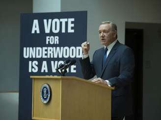 Kevin Spacey, que dá vida a Frank Underwood de 'House of Cards'