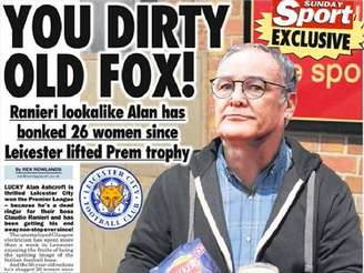 Idêntico ao técnico do Leicester, escocês se defende: 'Em momento algum falo que sou ele'