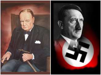 Churchill resistiu a Hitler