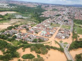 Alagamentos causados pela chuva em Sorocaba