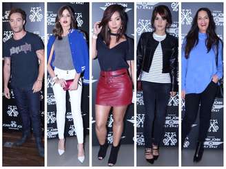 Famosos em evento da John John (Fotos: Anderson Borde/AgNews)