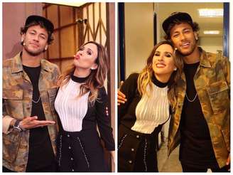 Tatá Werneck e Neymar Jr. no Lady Night (Foto: Instagram/Reprodução)