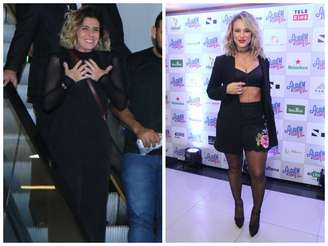 Giovanna Antonelli e Paolla Oliveira (Fotos: AgNews)