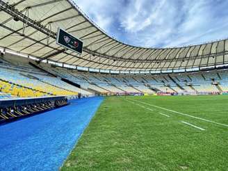 Maracanã foi o palco da final do Campeonato Carioca (Foto: Divulgação/Twitter Flamengo)