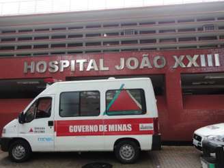 Fachada do Hospital João XXIII, em Belo Horizonte.