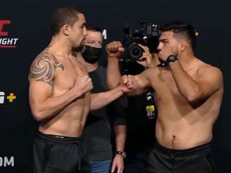 Robert Whittaker e Kelvin Gastelum fazem a luta principal do UFC Vegas 24 (Foto: Reprodução/UFC/YouTube)