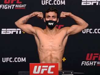 Carcacinha é um dos cinco brasileiros em ação no UFC Vegas 27 (Foto: Reprodução/YouTube)