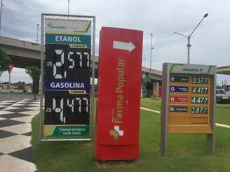 Posto de combustíveis em Cuiabá (MT) 
02/10/2019
REUTERS/Marcelo Teixeira