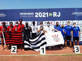 Lucas Verthein conquistou quatro medalhas no Campeonato Brasileiro de Remo, alcançando a marca de 43 títulos nacionais na carreira (Foto: SMG / Divulgação)