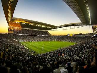 Corinthians espera contar com o seu estádio lotado no clássico contra o Santos (Foto: Bruno Teixeira/Ag. Corinthians)