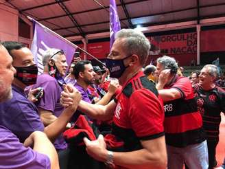 Landim estará à frente do Flamengo até 2024 (Foto: Lazlo Dalfovo/LANCE!)
