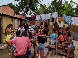 Reunião de moradores para falar sobre despejo @Mateus Fernandes/Divulgação