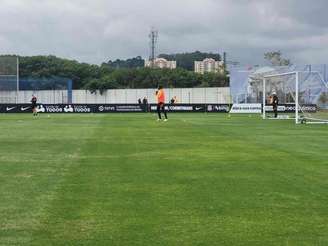 Goleiros do Corinthians treinaram normalmente neste domingo (26) (Foto: Jô Ribeiro/Ag.Corinthians)