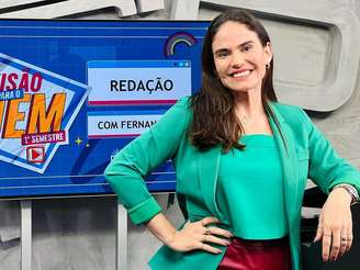 A professora Fernanda Pessoa