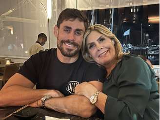 Cara de Sapato e sua mãe Wilma Teresa Monteiro