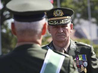 Solenidade da passagem do Comando Militar do Sudeste do general Luiz Eduardo Ramos Baptista Pereira para o general Marcos Antonio Amaro dos Santos, no Comando Militar do Sudeste.