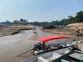 Seca extrema na Amazônia