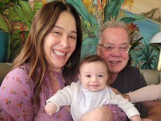 Claudia Raia, Luca e Luiz Fernando Guimarães