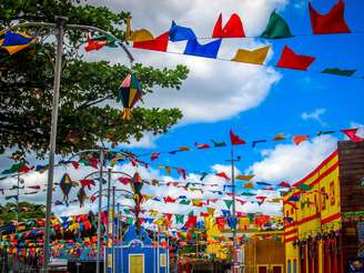 O Nordeste é palco das maiores festas de São João do mundo.