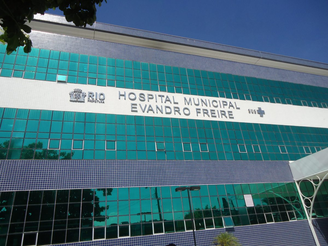 Ana foi levada ao Hospital Municipal Evandro Freire