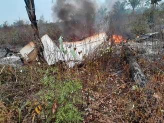 Avião de pequeno porte cai em Mato Grosso e deixa 5 mortos