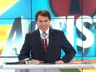 Silvio Santos apresentando a 'Casa dos Artistas'