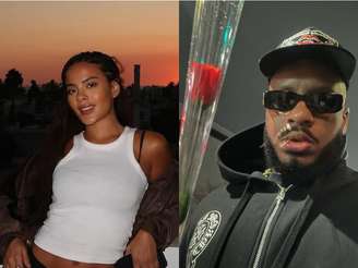 A atriz Bella Campos estaria em um relacionamento com o rapper BK'.