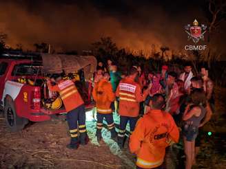 Corpo de Bombeiros resgata cerca de 20 banhistas no DF