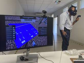 Realidade virtual revoluciona treinamento de segurança na usina de Itaipu