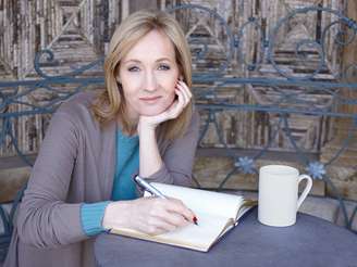 A autora J.K. Rowling