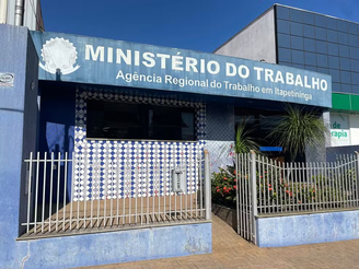 Unidade de atendimento do MTE em Itapetininga, no interior de São Paulo