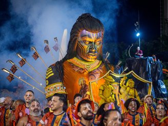 Ensaio técnico da Mocidade Alegre.