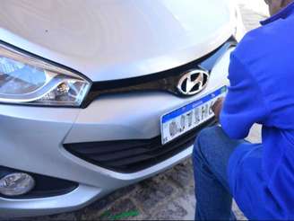 Emplacamento de veiculo