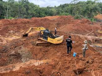 Operação da Polícia Federal fecha garimpo ilegal no Pará