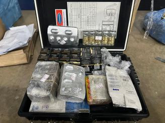 Apreensão de agentes da Receita Federal 