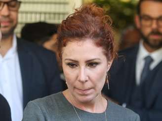 A deputada Carla Zambelli (PL-SP) após ser condenada pelo STF