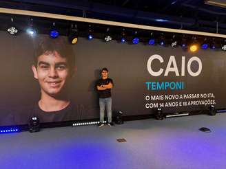 Caio Temponi foi reconhecido como uma das 100 crianças prodígios do mundo na categoria "Inteligência e memória – QI