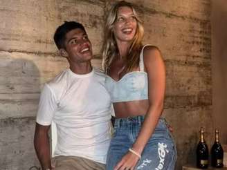 Joaquin Correa e Chiara Casiraghi estão juntos há três anos (Foto: Instagram)