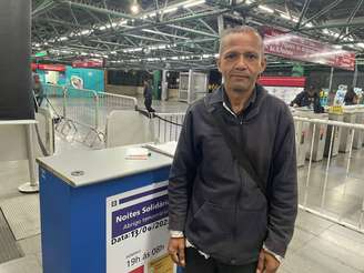 Sinésio Manuel dos Santos, 46 anos, do interior da Bahia, tem uma vida de trabalho rodando por cidades brasileiras.